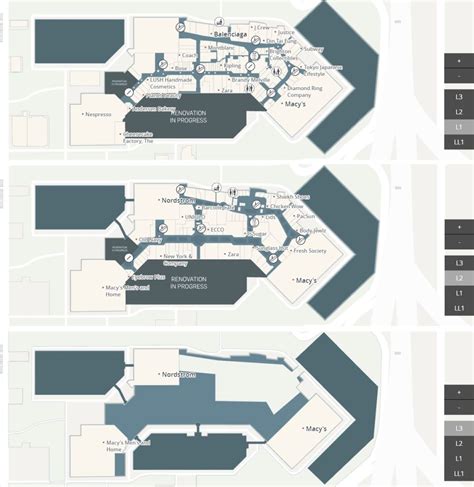 westfield valley fair store map